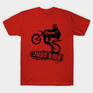 Just ride moto T-Shirt